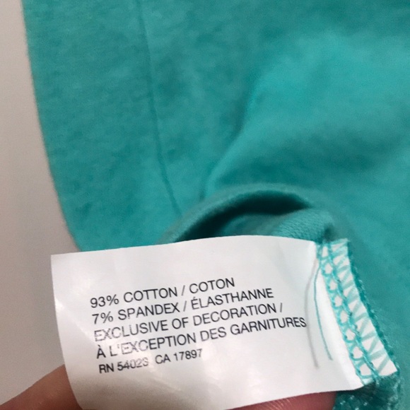 Turquoise Gap Summer Tank Top - Picture 4 of 4